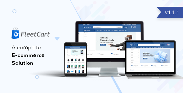 FleetCart v1.1 - Laravel Ecommerce System