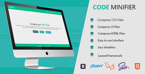 Code Minifier - Compress CSS JS & HTML Files