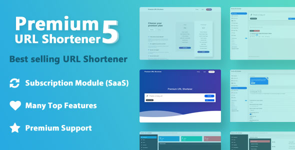 Premium URL Shortener v5.4.3