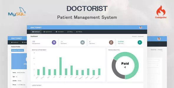 Doctorist v1.0 - Patient Management System