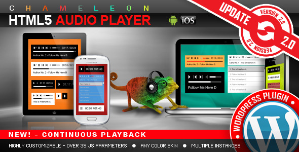 HTML5 Audio Player WordPress Plugin v2.9.1