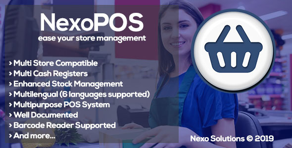 NexoPOS v3.14.14 - Extendable PHP Point of Sale