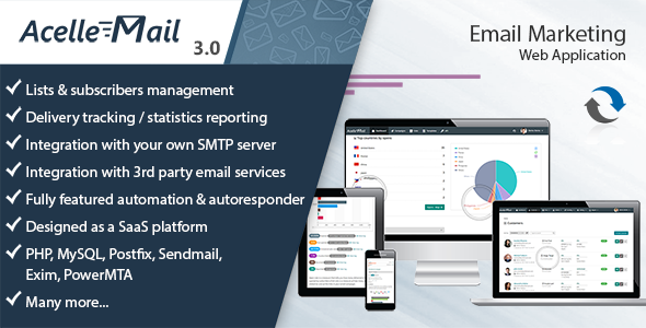 Acelle Email Marketing Web Application v3.0.21 - nulled