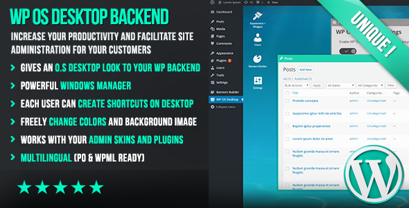 WP OS Desktop Backend v1.137