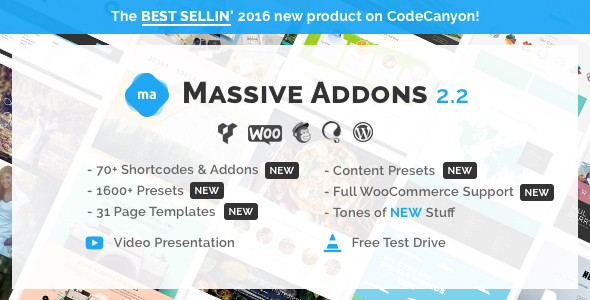 Massive Addons for Visual Composer v2.2