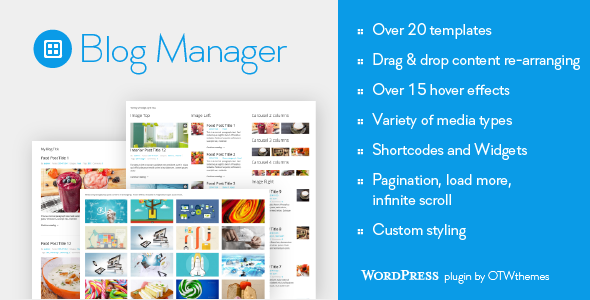 Blog Manager for WordPress v1.18 Blog Manager for WordPress v1.18