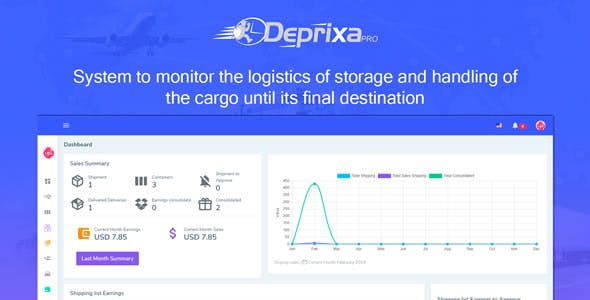 Courier Deprixa Pro v3.2.6.2 - Integrated Web System