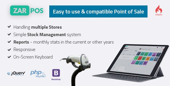 Zar POS v3.0 - point of sale web application