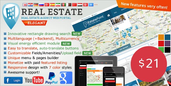 Real Estate Agency Portal v1.6.6 - nulled