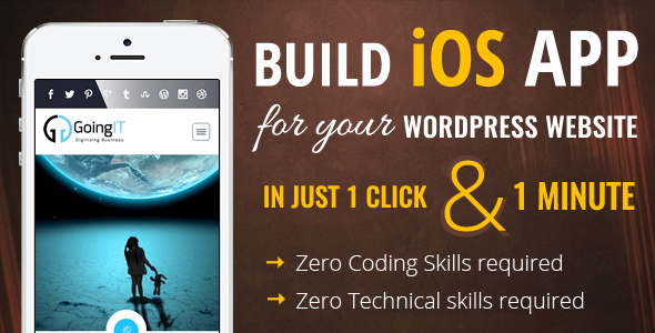 iWappPress Builds iOS App for any wordpress website iWappPress Builds iOS App for any wordpress website