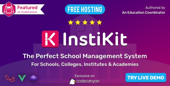 InstiKit School v2.3.0 - School ERP for School, College, Institute and Academy