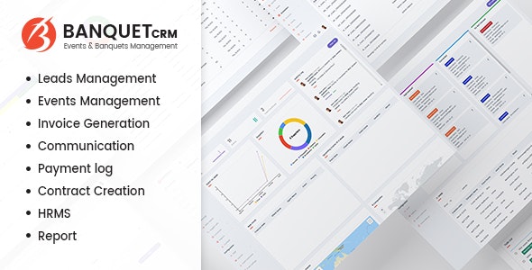 Banquet CRM v1.0.0 - Events And Banquets Management Web Application