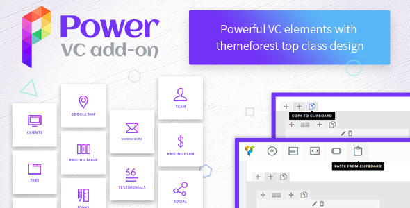 Power VC Add-on v1.0.3 - Powerful Elements for Visual Composer Power VC Add-on v1.0.3 - Powerful Elements for Visual Composer