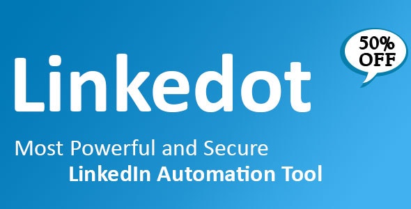 Linkedot v1.8.2.1 - Linkedin Automation Tool