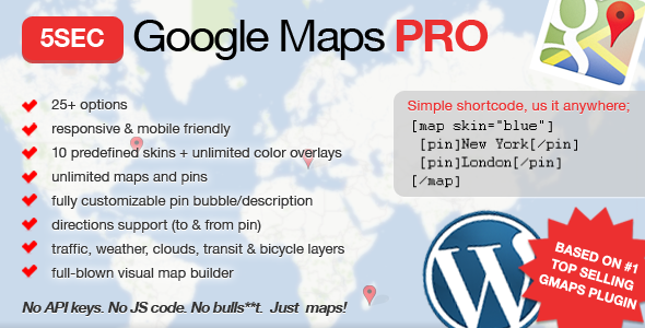 5sec Google Maps PRO v1.7