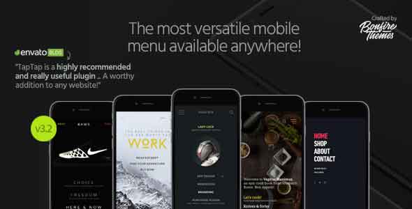 TapTap v3.2 - A Super Customizable WordPress Mobile Menu TapTap v3.2 - A Super Customizable WordPress Mobile Menu