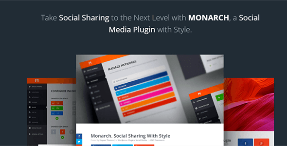 Monarch v1.3.1 - A Better Social Sharing WP Plugin