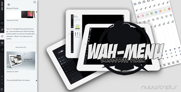 Wah-Menu For WordPress v2.0 Wah-Menu For WordPress v2.0