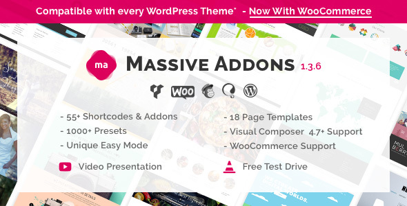 Massive Addons for Visual Composer v1.3.6