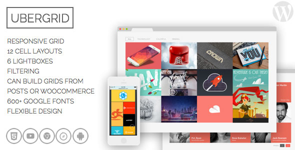 UberGrid v2.8.7 - responsive grid builder for WordPress