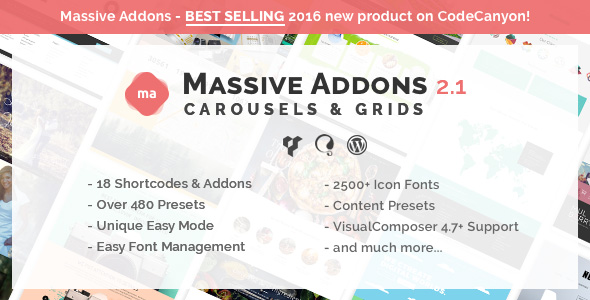 Massive Addons for Visual Composer - Collections Pack v2.1.1 Massive Addons for Visual Composer - Collections Pack v2.1.1