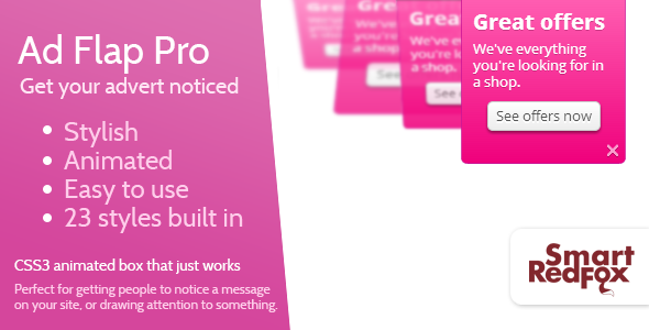 Advert Flap Pro v1.4.2 - WordPress Advert Flap Pro v1.4.2 - WordPress