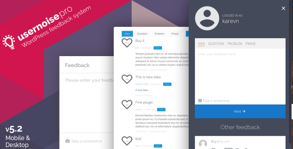 Usernoise Pro Modal Feedback & Contact form v5.2.2 Usernoise Pro Modal Feedback & Contact form v5.2.2
