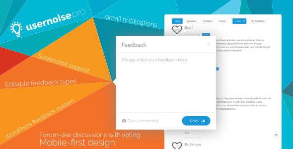 Usernoise v5.0.1 - Pro Modal Feedback & Contact form Usernoise v5.0.1 - Pro Modal Feedback & Contact form