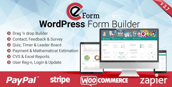 eForm v3.7.4 - WordPress Form Builder eForm v3.7.4 - WordPress Form Builder