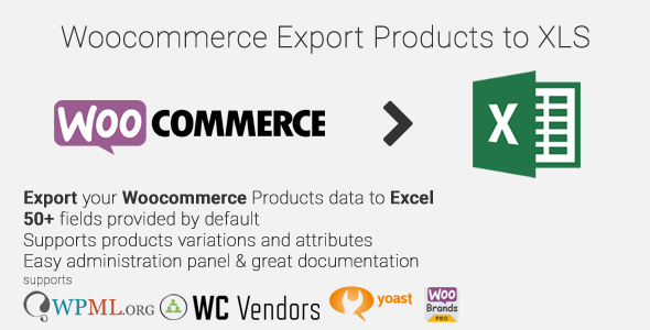 Woocommerce Export Products to XLS v0.6.0 Woocommerce Export Products to XLS v0.6.0