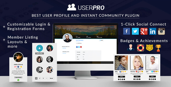 UserPro v4.9.16 - User Profiles with Social Login