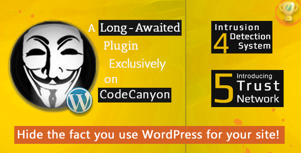 Hide My WP v5.5.4 - Amazing Security Plugin for WordPress! Hide My WP v5.5.4 - Amazing Security Plugin for WordPress!