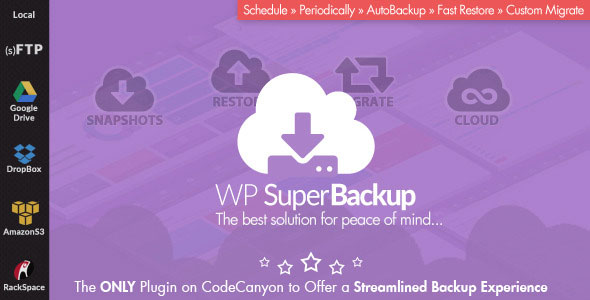 Super Backup & Clone v2.2 - Migrate for WordPress