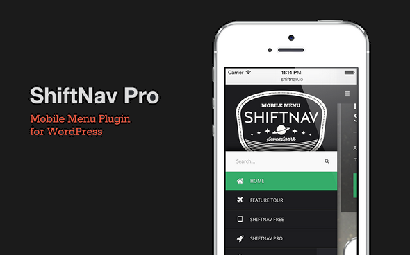 ShiftNav Pro v1.6.2 - Responsive Off-Canvas Mobile Menu for WordPress ShiftNav Pro v1.6.2 - Responsive Off-Canvas Mobile Menu for WordPress
