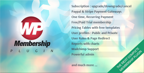 WP Membership v1.3.6 WP Membership v1.3.6