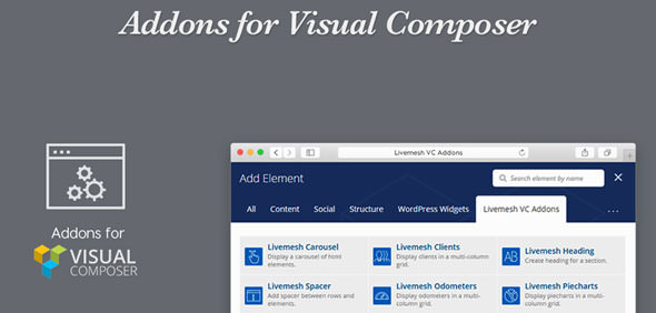 Livemesh - Addons for Visual Composer Pro v2.1.1 Livemesh - Addons for Visual Composer Pro v2.1.1