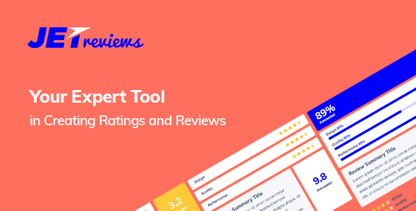 JetReviews v1.1.0 - Reviews Widget for Elementor Page Builder