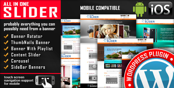 All In One Slider v3.7.1.2 - Responsive WordPress Slider Plugin