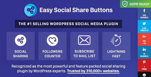 Easy Social Share Buttons for WordPress v5.8