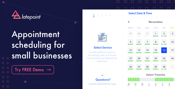 LatePoint v1.1.1 - Appointment Booking & Reservation plugin