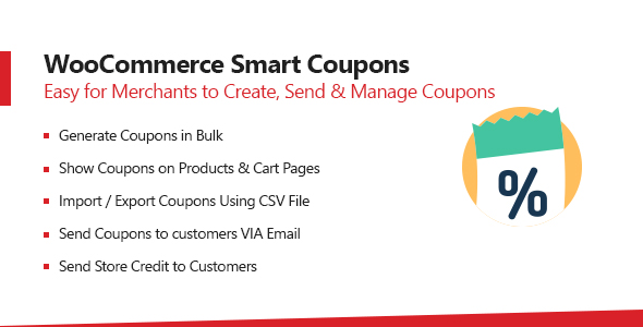 WooCommerce Smart Coupons Plugin v1.0.4