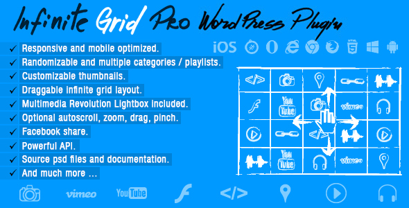 Infinite Grid Pro v1.0 - WordPress Plugin