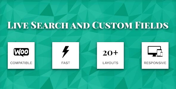 Live Search and Custom Fields v2.4.9