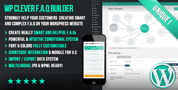 WP Clever FAQ Builder v1.36 - Smart support tool WP Clever FAQ Builder v1.36 - Smart support tool