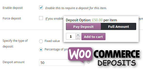 WooCommerce Deposits v2.4.2 - Partial Payments Plugin WooCommerce Deposits v2.4.2 - Partial Payments Plugin