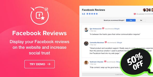 Facebook Reviews v1.0 - Facebook Reviews plugin