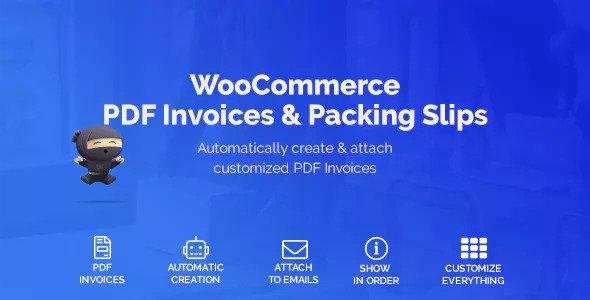 WooCommerce PDF Invoices & Packing Slips v1.1.0