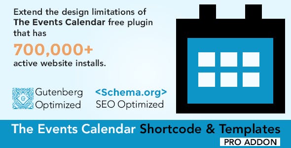The Events Calendar Shortcode and Templates Pro v1.9.6