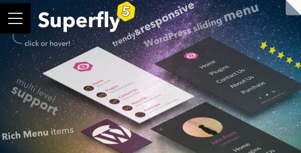 Superfly v5.0 - Responsive WordPress Menu Plugin