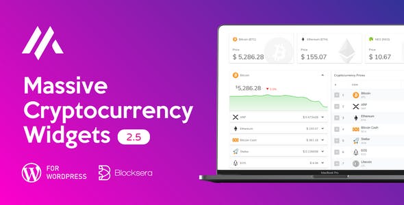 Massive Cryptocurrency Widgets v2.7.3